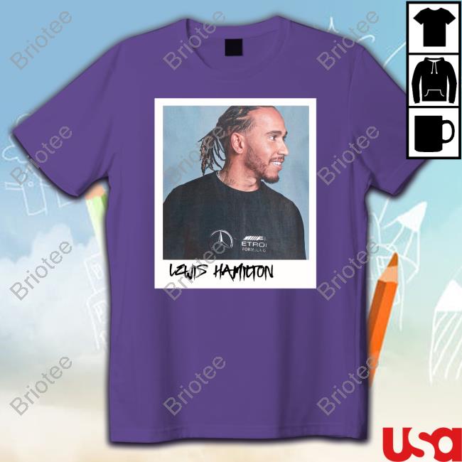 Lewis Hamilton Portrait T-Shirt
