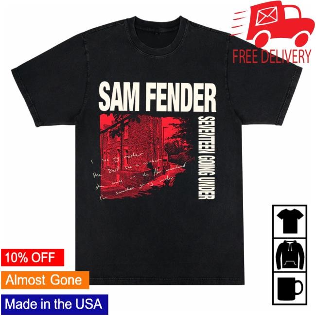 Sam Fender Seventeen Going Under New Shirt - Sam Fender Shop Merch