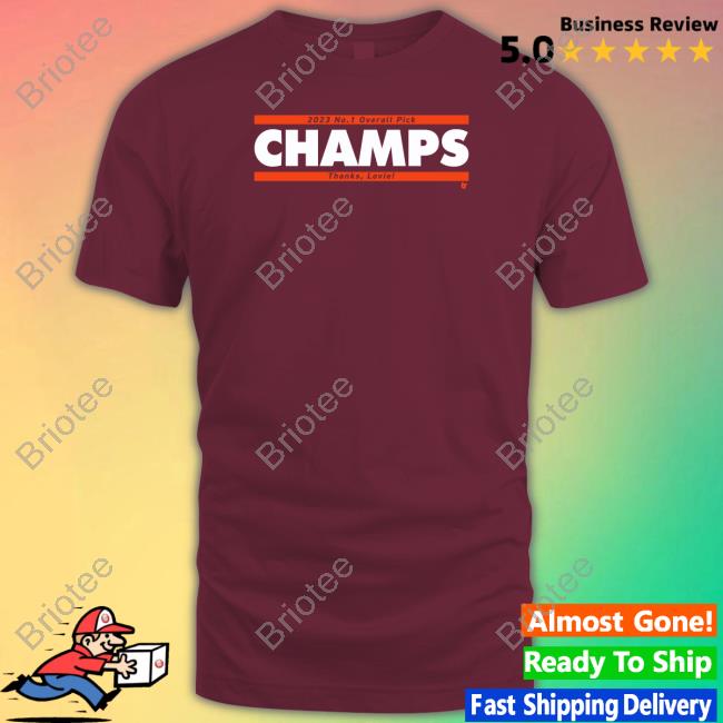 2023 No. 1 Overall Pick Champs Thank Lovie Tee Shirt
