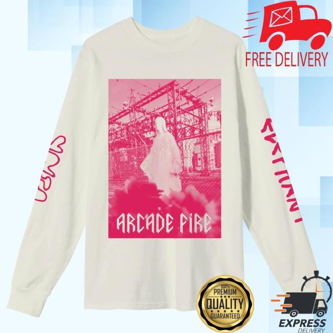Arcade Fire Virgin Mary Long Sleeve Shirts