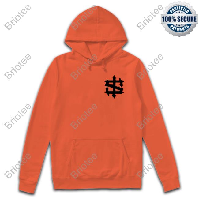 Iron Sanctuary Big Logo Orange Sweatshirt