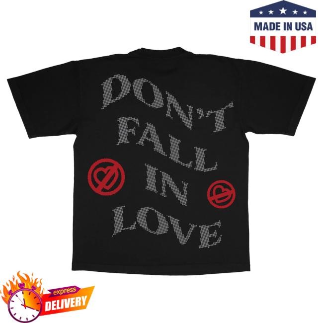 Don't Fall in Love Fest Stone - Black S/S Tee Complex Merch Store Official
