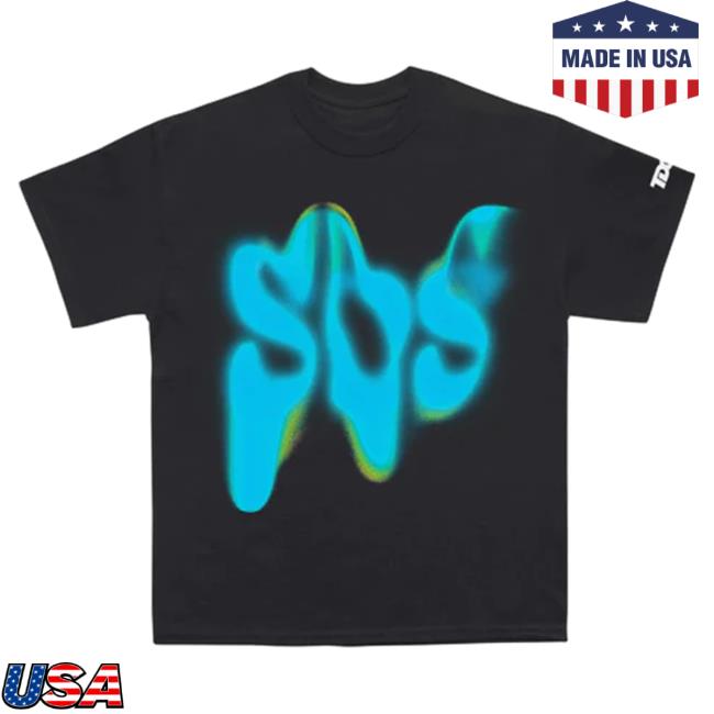 Official Clothing Top Dawg Entertainment Merch Store Sza - Sos Glow Popover Shirt (Black)