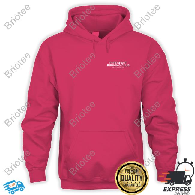 Official Puresport Merch Puresport Running Club The Real Runner's High Hoodies