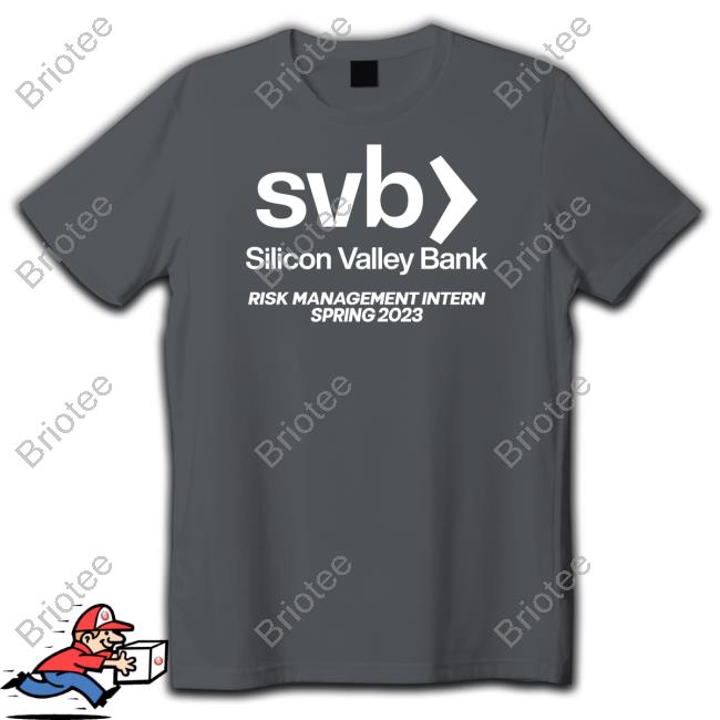 Official Crying In The Club Merch SVB Silicon Valley Bank Risk Management Intern Spring 2023 Shirt