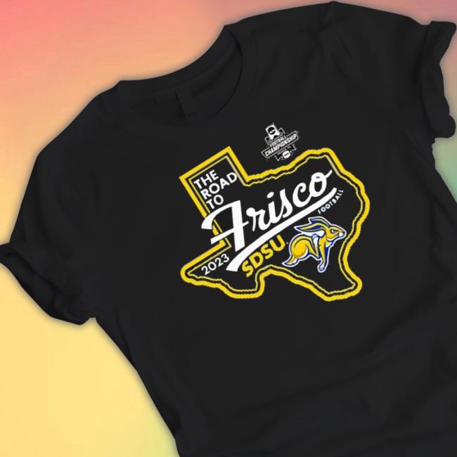 Sdsu Jackrabbits The Road To Frisco 2023 T-Shirt