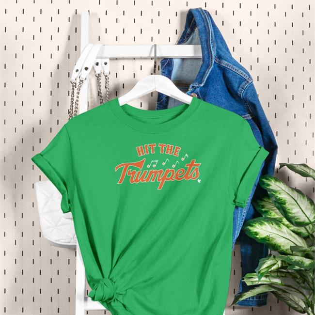 Breakingt Merch Hit The Trumpets T Shirt Blue