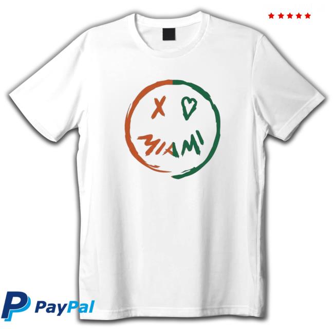 X Love Miami Smiley Hoodie
