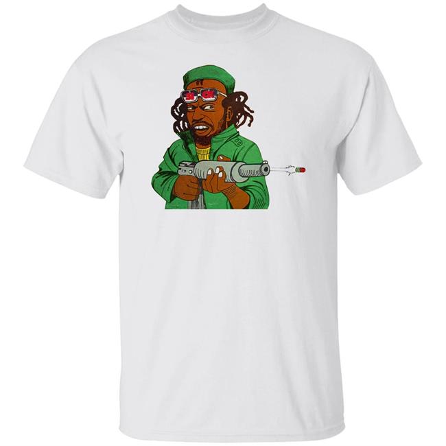 Earl Sweatshirt Merch Sick Character White T Shirt