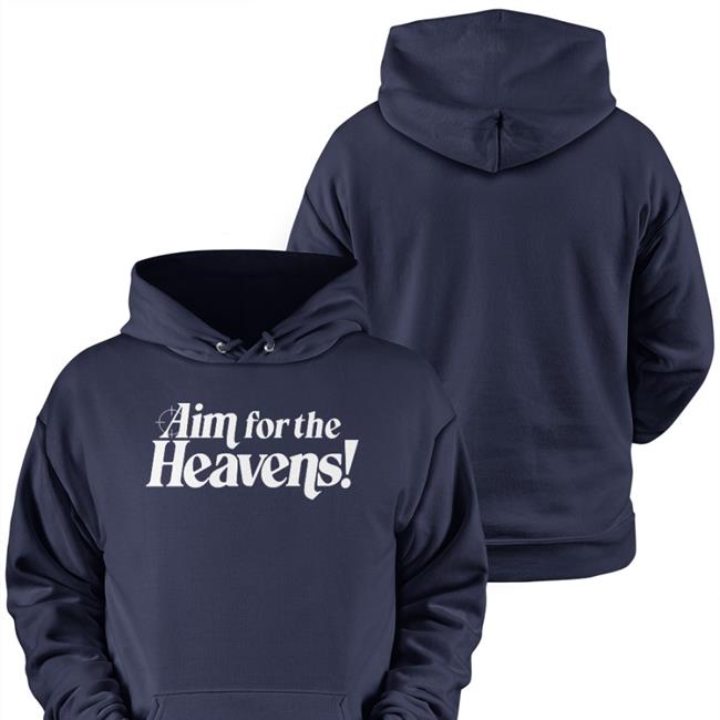 Aim For The Heavens Hoodie Neon White