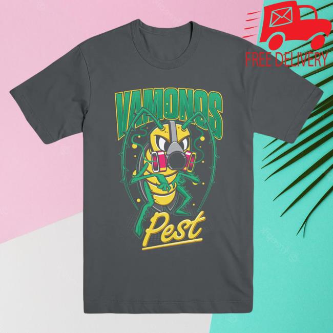 Official Breaking Bad Store Merch Vamonos Pest Adult Charcoal Attractive Shirt From Breaking Bad