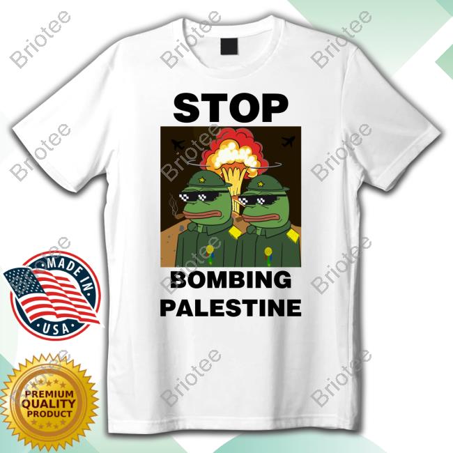 Stop Bombing Palestine T-Shirt