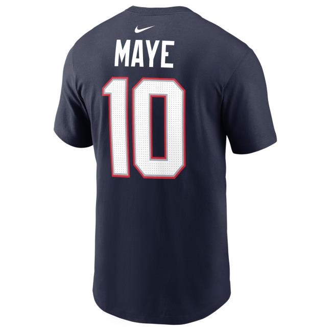 Super Bowl Bound New England Patriots Drake Maye Nike Shirt
