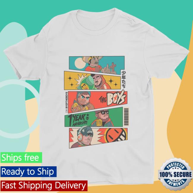The Boys Store One Year Anniversary Shirts