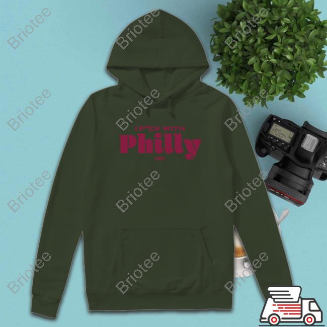 Jomboy Media I F*ck With Philly Hoodie Light Blue