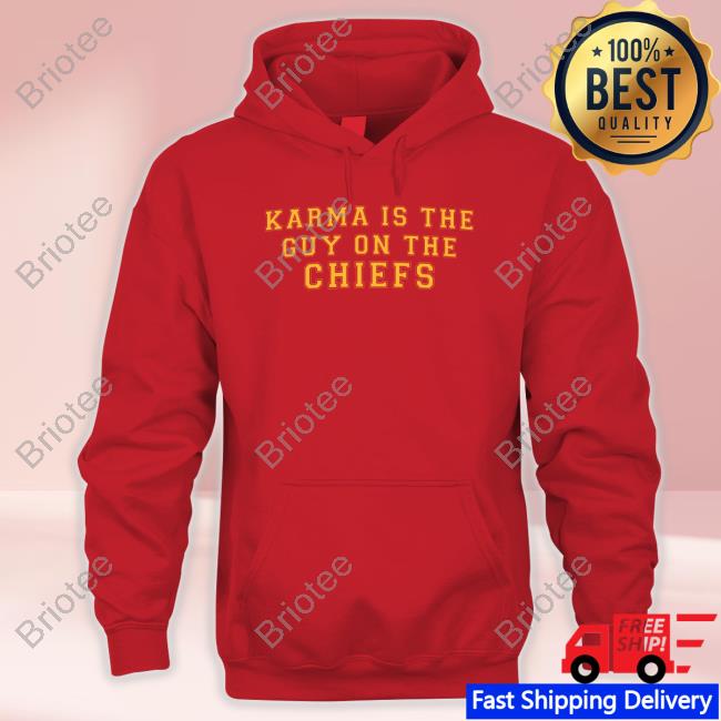 Official Taylor Swift Karma Is The Guy On The Chiefs Tee