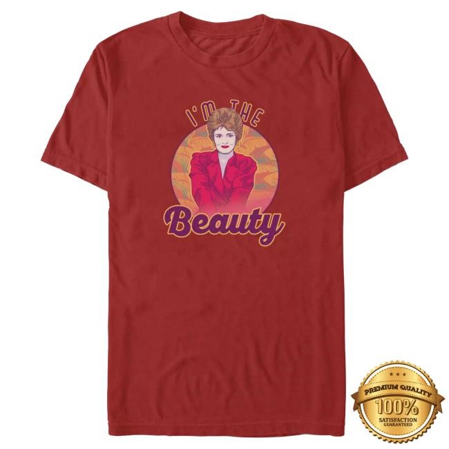 Official Disney Merch Blanche ''I'm the Beauty'' Shirt for Adults – The Golden Girls