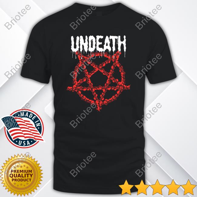 Undeath Skull Death Metal Tee