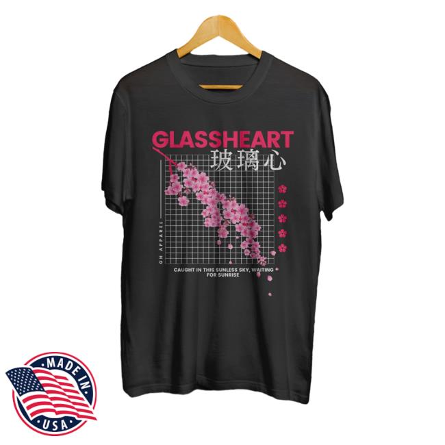 Official Glass Heart Merch Gh Apparel 𝕱𝖑𝖔𝖜𝖊𝖗𝕲𝖗𝖎𝖉 Tee