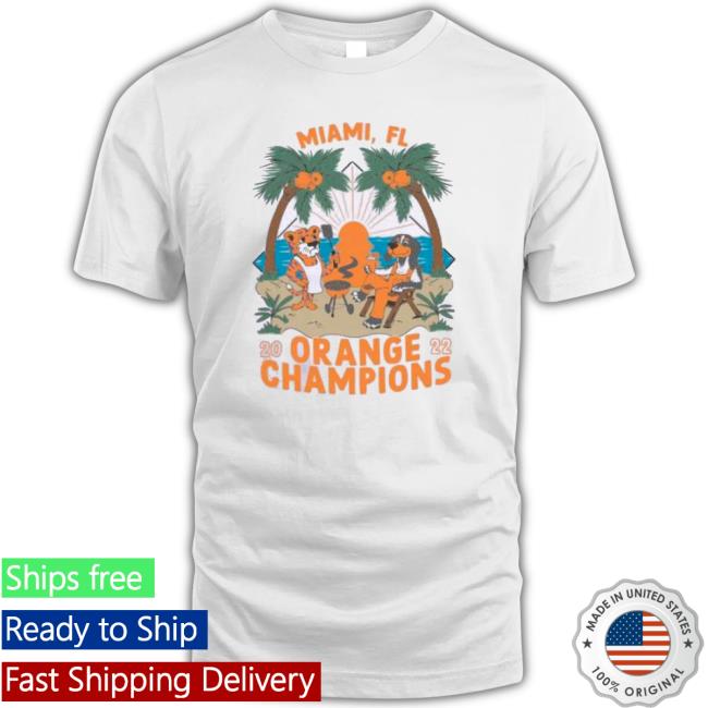 Orange 2022 Champions Miami Fl Shirts