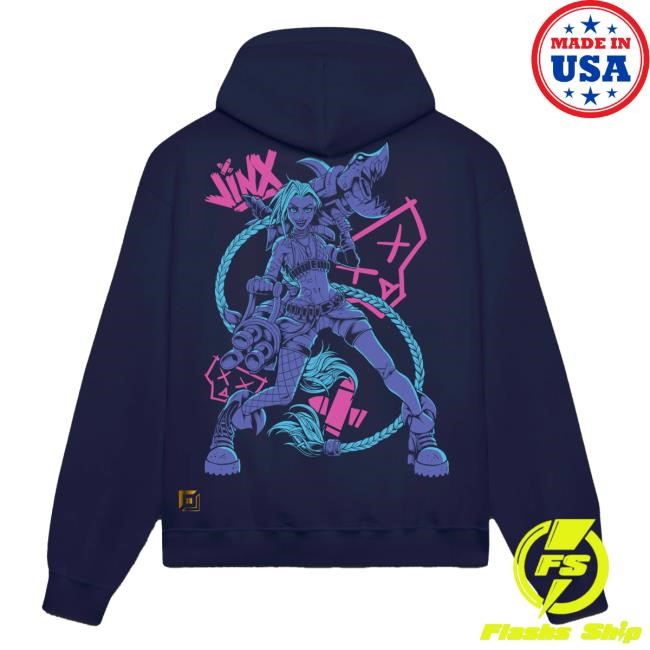 Dolly Noire Jinx Long Sleeve Hoodie Dolly Noire Merch Apparel