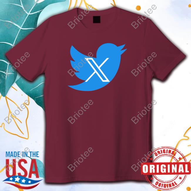 Official New Twitter Logo X To Replace Blue Bird Shirts