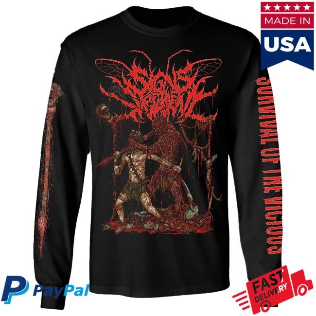 Official Indie Merch Store Signs Of The Swarm Natural Selection Long Sleeve New Shirt IndieMerchStore