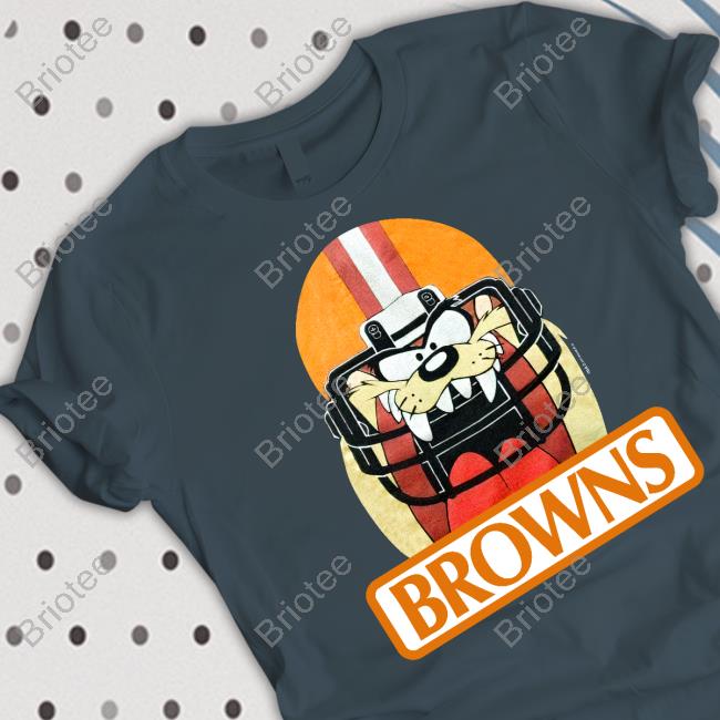 Jake Paul Cleveland Browns Tazmanian Taz Devil Helmet T Shirt