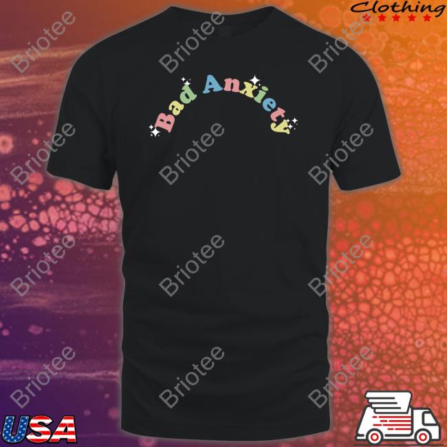 Bad Anxiety Rainbow Long Sleeve T Shirt Meg Thee Stallion Merch Store