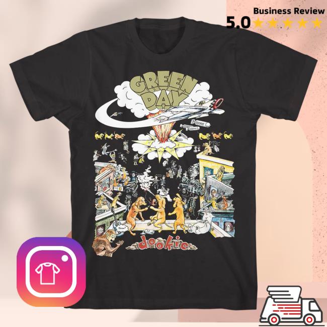 Official Green Day Apparel Clothing Merch Store Green Day Dookie Scene Shirts GreenDay Shop