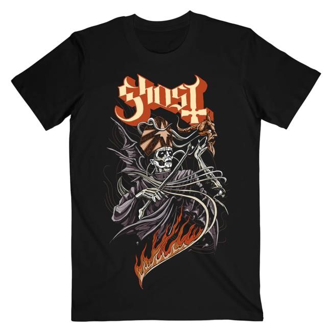 Official Ghost Band Rock Backstreet Merch Store Shop Model Five Au Tour Popover Shirt