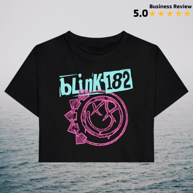 Blink 182 Merch Blink-182 One More Time Tour Tshirt