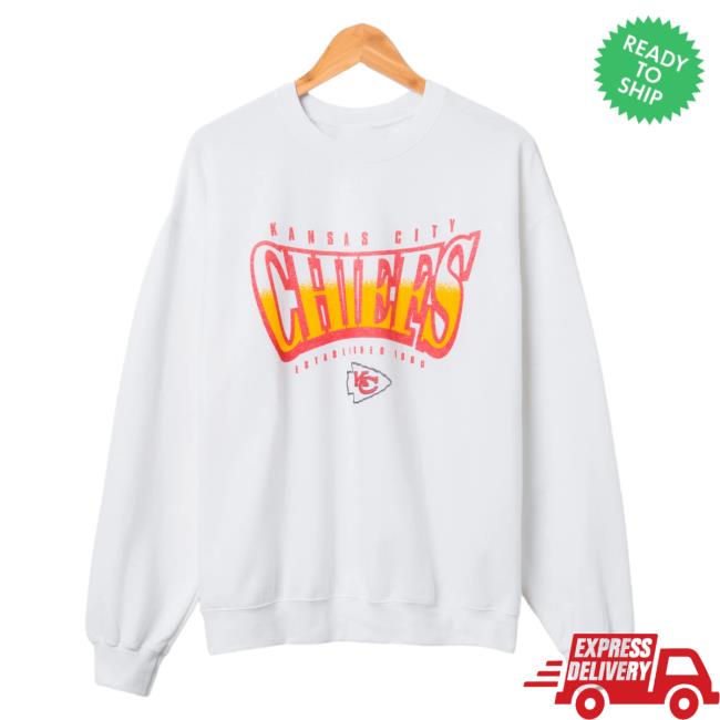 Official Junk Food Apparel Clothing Store Shop Junkfoodclothing Kansas City Chiefs Established 1960 Pullover Hoodie