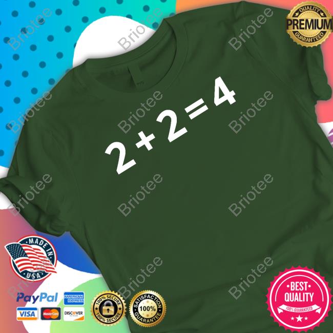 Not The Bee Merch 2+2=4 Long Sleeve T Shirt Notthebee
