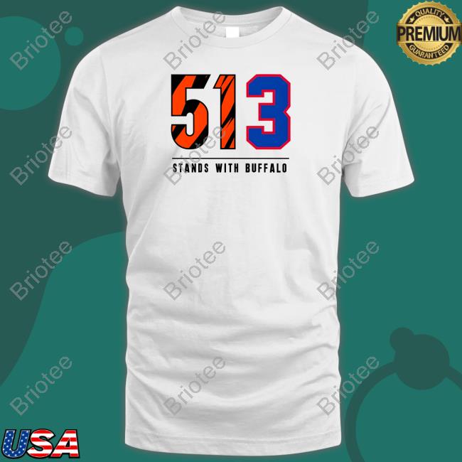 Cincy Shirts Shop Official 513 Stands With Buffalo Cap Damar Hamlin Cincy Shirts Shop 513 Stands With Buffalo Hooded Sweatshirt Damar Hamlin