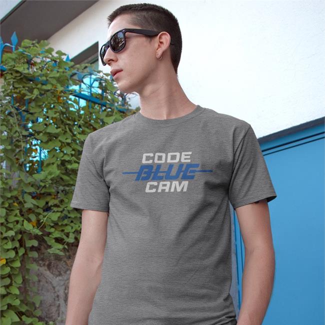 Code Blue Cam Line Tee Shirt Black