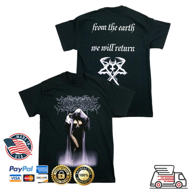 Official Lorna Shore Store Merch Lorna Shore From The Earth Tees Black LornaShore