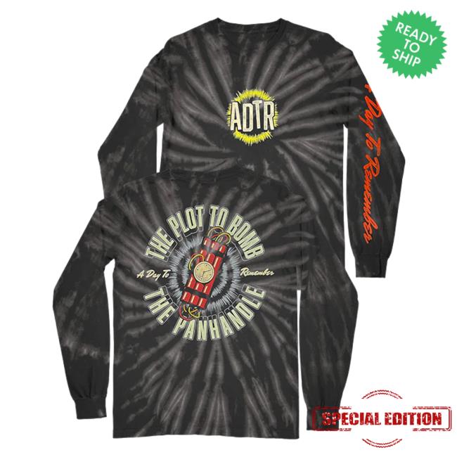 A Day To Remember Merch The Plot Long Sleeve Tee (Tie Dye)