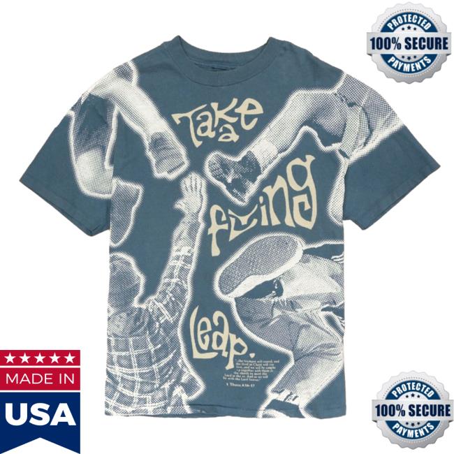 Official Throwback Vault Vintage Take A Flying Leap Thessalonian Sweaters Bible Verse Aop All Over Print 90
