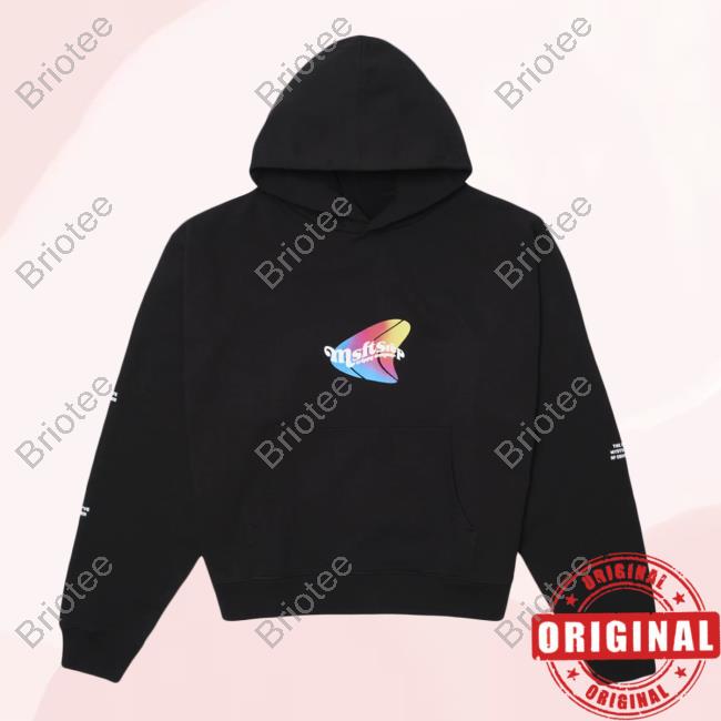 Official Msftsrep Clothing Msftsrep Trippy Summer Basic Tee Black