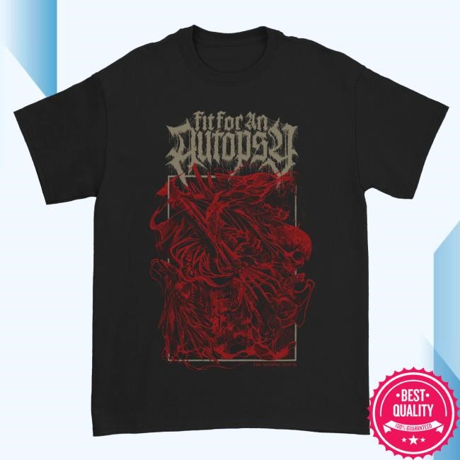 Official Fit For An Autopsy Merch Reignate T Shirt