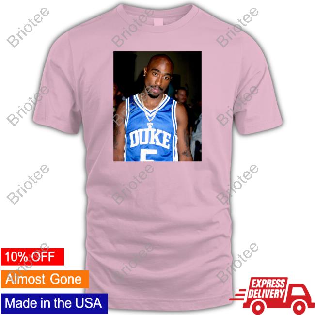 Tupac Shakur Duke TShirts Duke Men’s Basketball