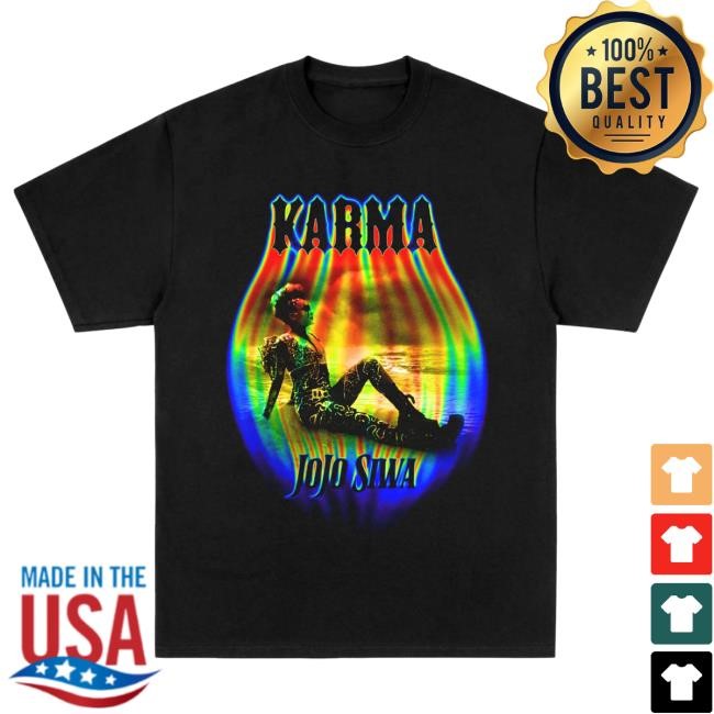 Official Jojo Siwa Store Shop Merch Jojo Siwa Black Karma Rainbow Drip Popover Shirt Jojosiwa