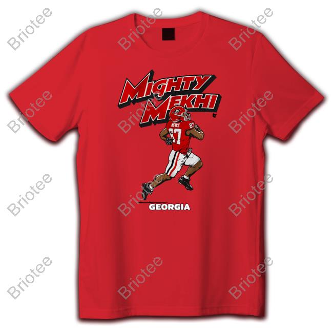 Breakingt Merch Georgia Football Mighty Mekhi Mews T-Shirt