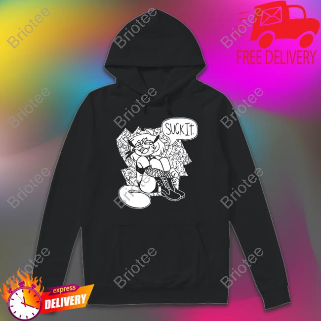 Candiewrapper_ Suck It Shirt Zoey