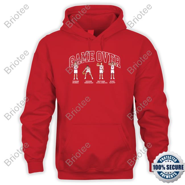 Official Game Over Shaan Burke Hogan Orbaugh Nathan Childress Mike Shipp Sweatshirt