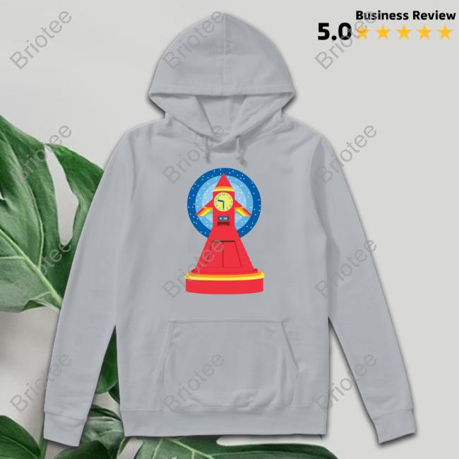 Rocket Clock Adult New Shirt