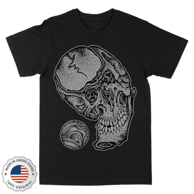 Death Wish Store Deathwish Inc Thomas Hooper Skull Smear Black T-Shirts Deathwishinc