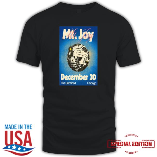 Mt. Joy The Salt Shed Dec 30 2023 Chicago Poster Hoodie