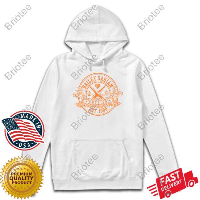 Bailey Sarian Library Crest Bone Tee